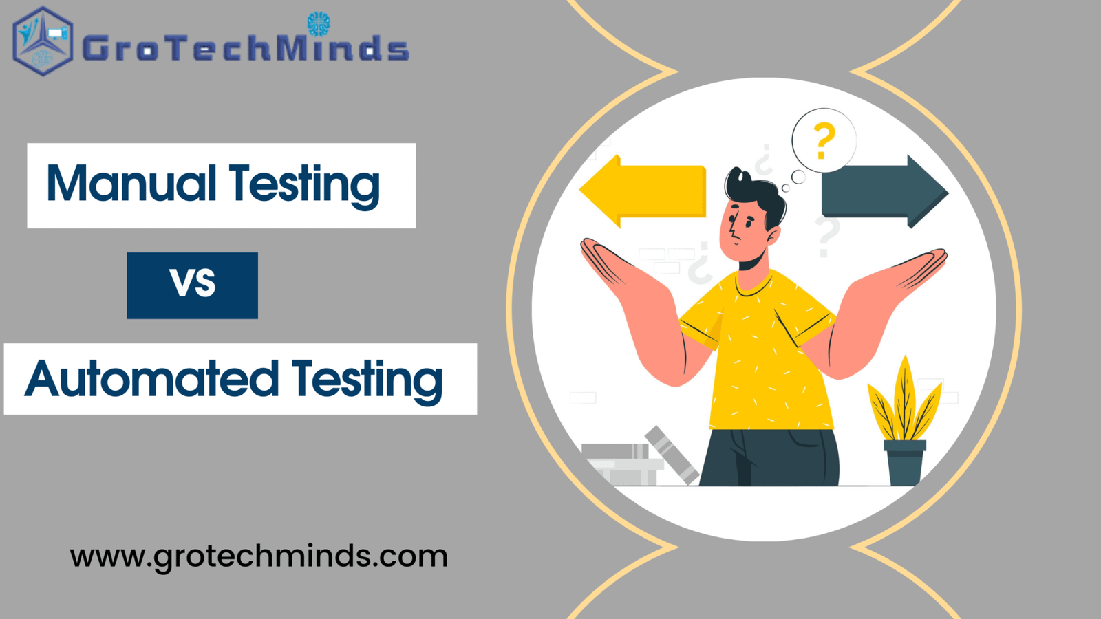 Manual vs. Automated Testing: When to Use Each Approach – GroTechMinds