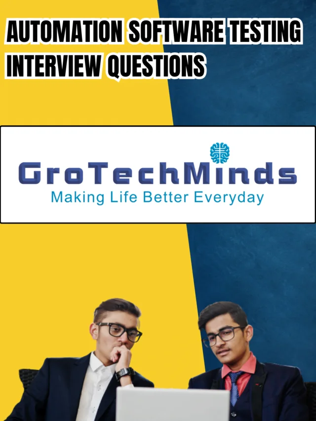 Automation Software Testing Interview Questions