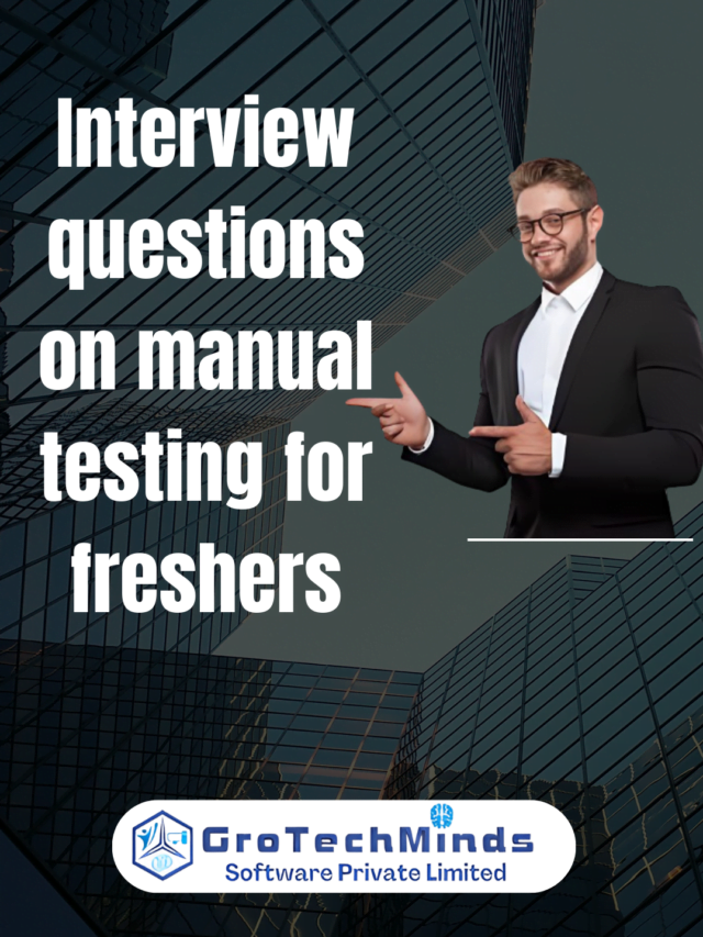 interview questions on manual testing