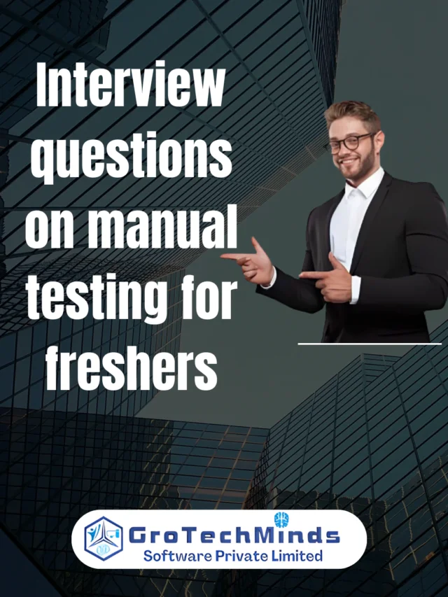 interview questions on manual testing