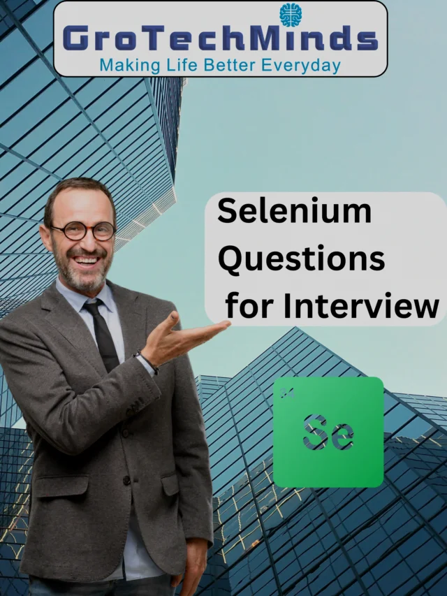 Selenium Questions for Interview