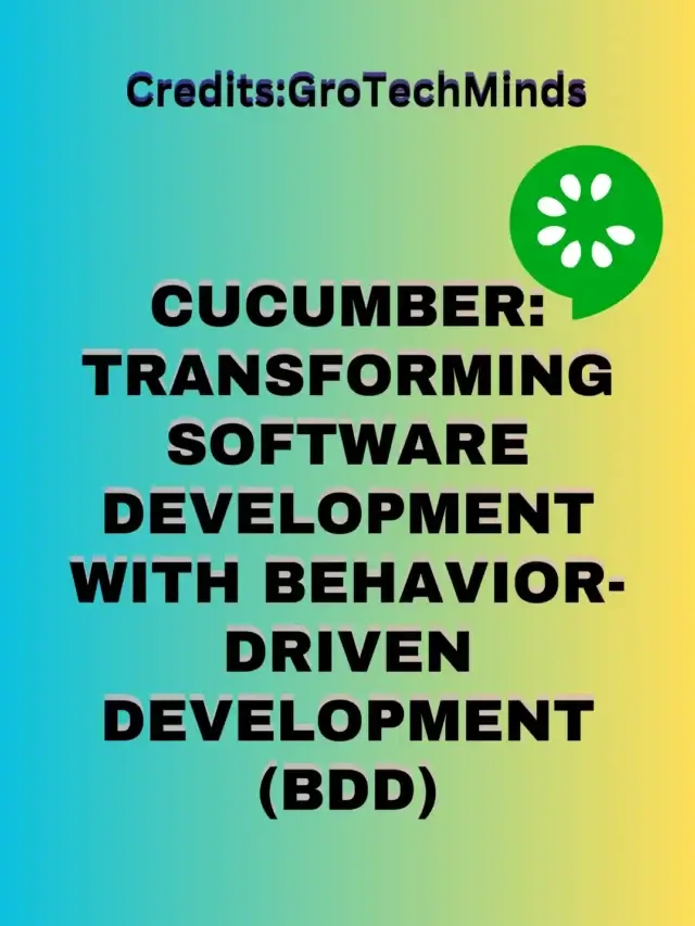 Cucumber – bdd framework