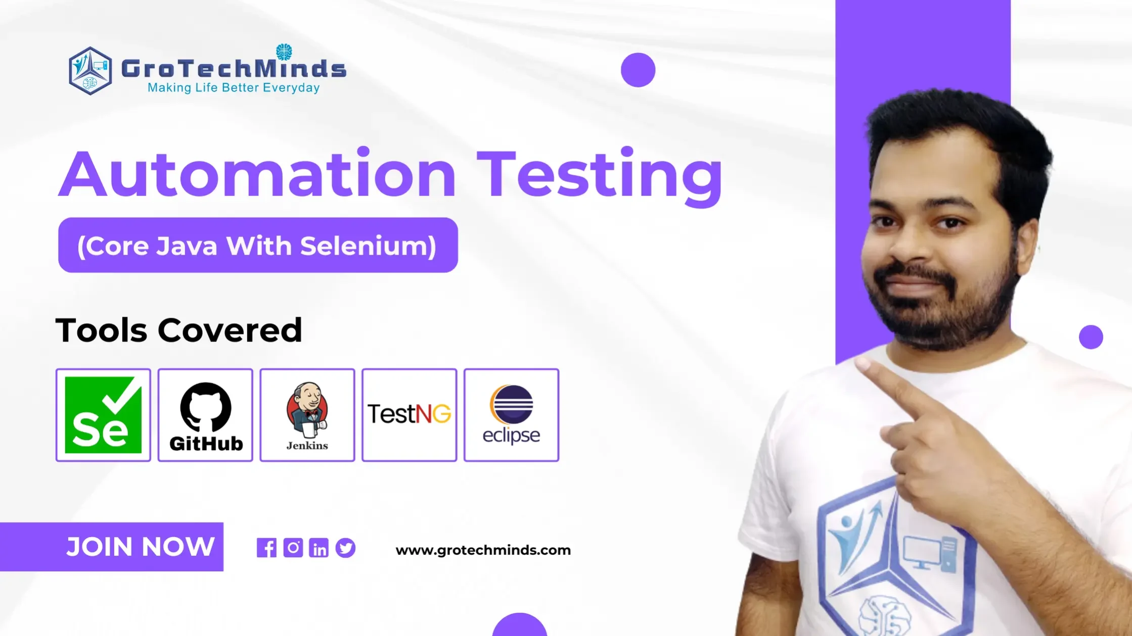 Automation Testing With Core Java And Selenium