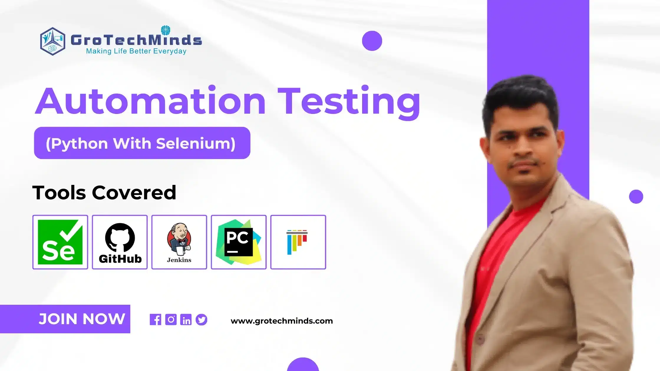 Automation Testing With Python And Selenium Course
