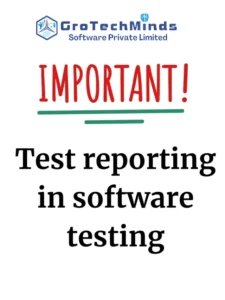 test reporting in software testing