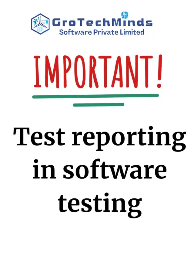 Test reporting