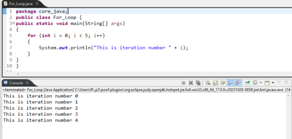 java loop programs examples