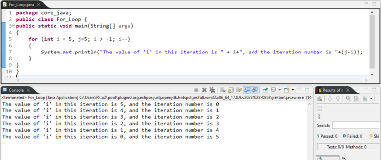 java loop programs examples