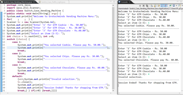How to Use a Switch Case in Java