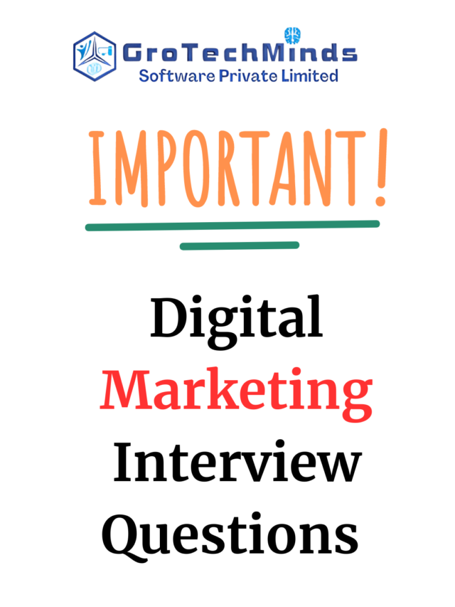 Interview Questions on Digital Marketing