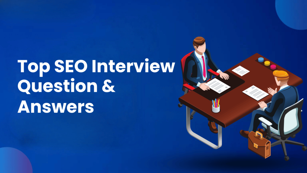 seo interview question & answers