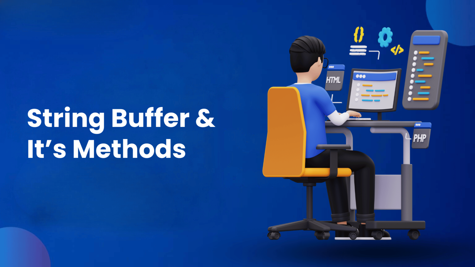 stringbuffer and its methods in java